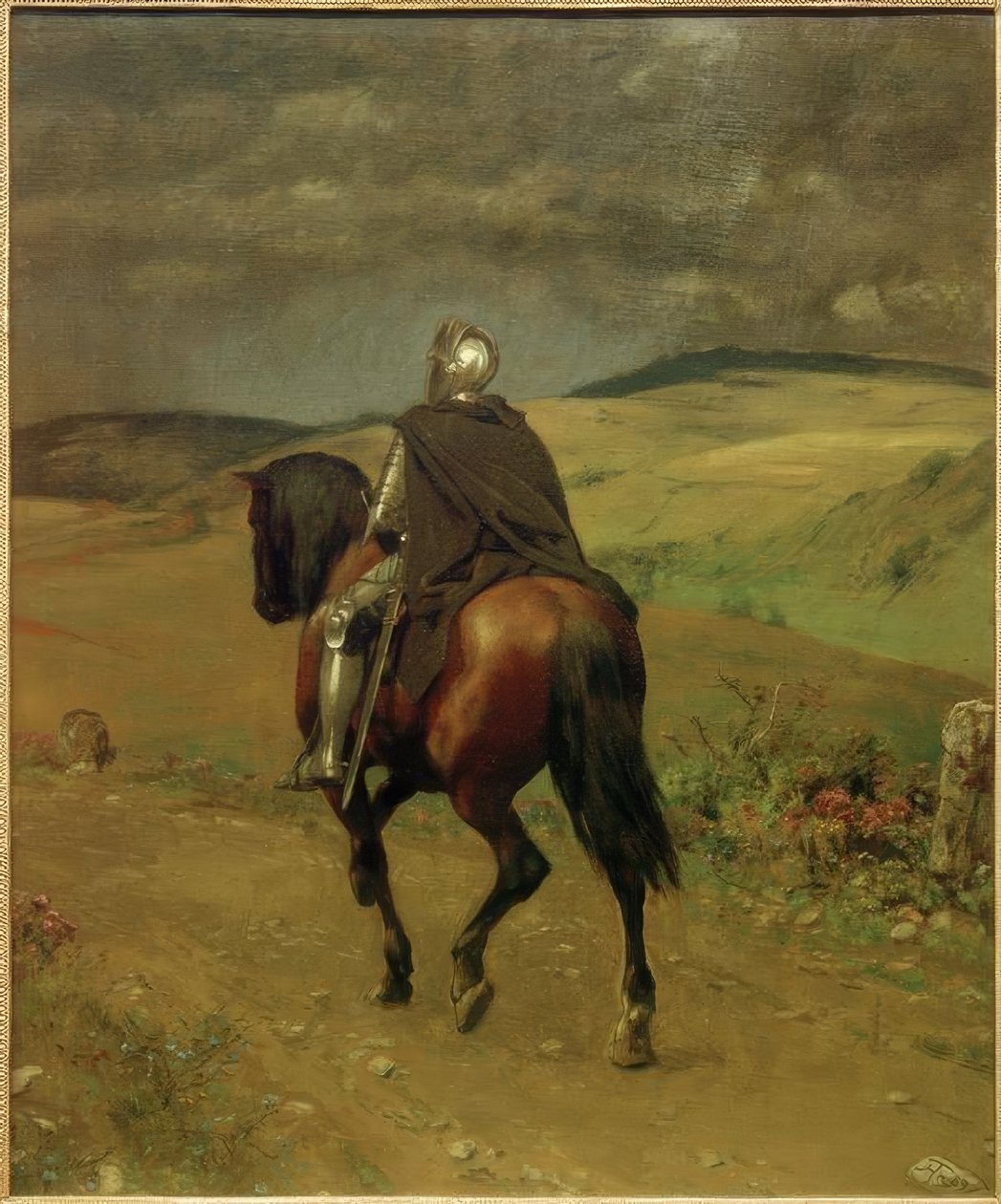 Magányos utazás alkotó: Hans Thoma