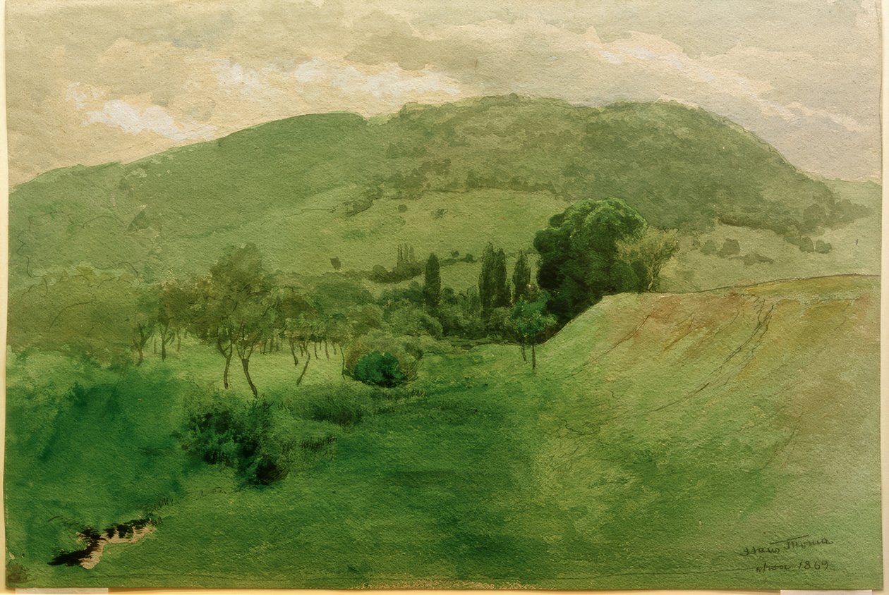 Fekete-erdő táj alkotó: Hans Thoma