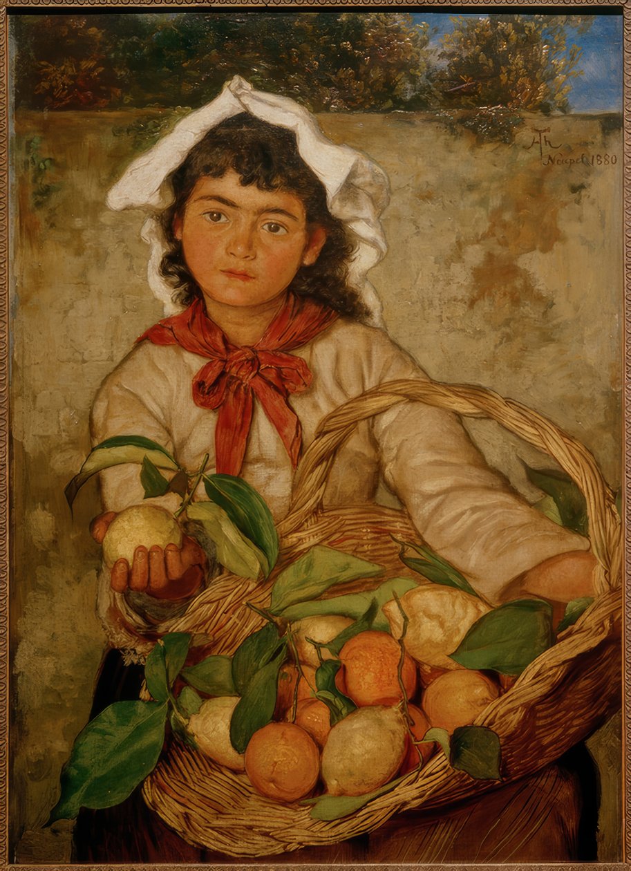 Citrom eladó alkotó: Hans Thoma