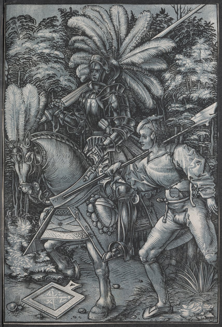 A lovag és Lansquenet c. 1512. alkotó: Hans Wechtlin