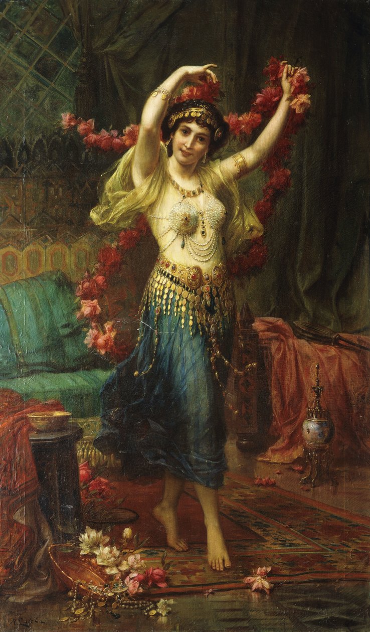 Odaliszk alkotó: Hans Zatzka