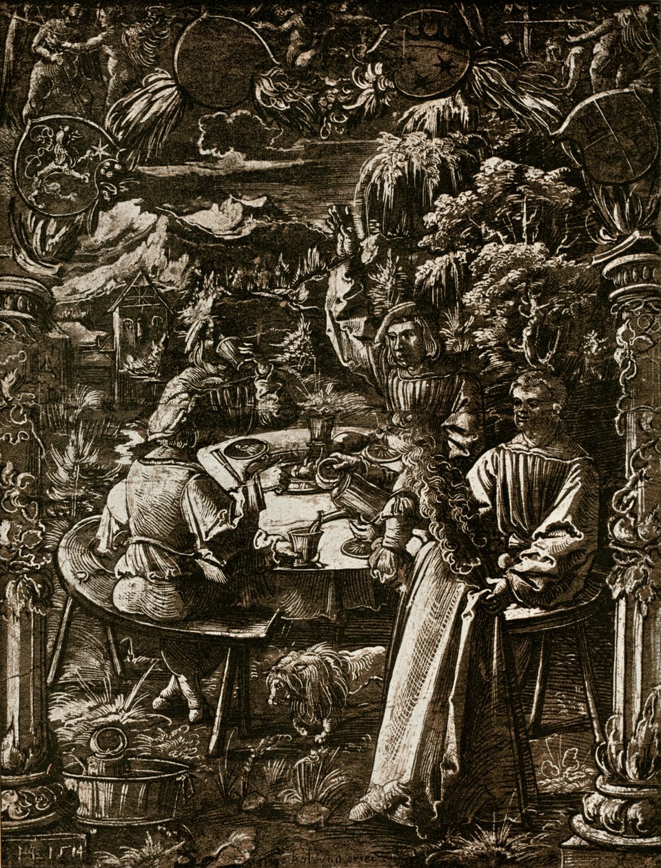 üveg irányzékok alkotó: Hans the Younger Leu