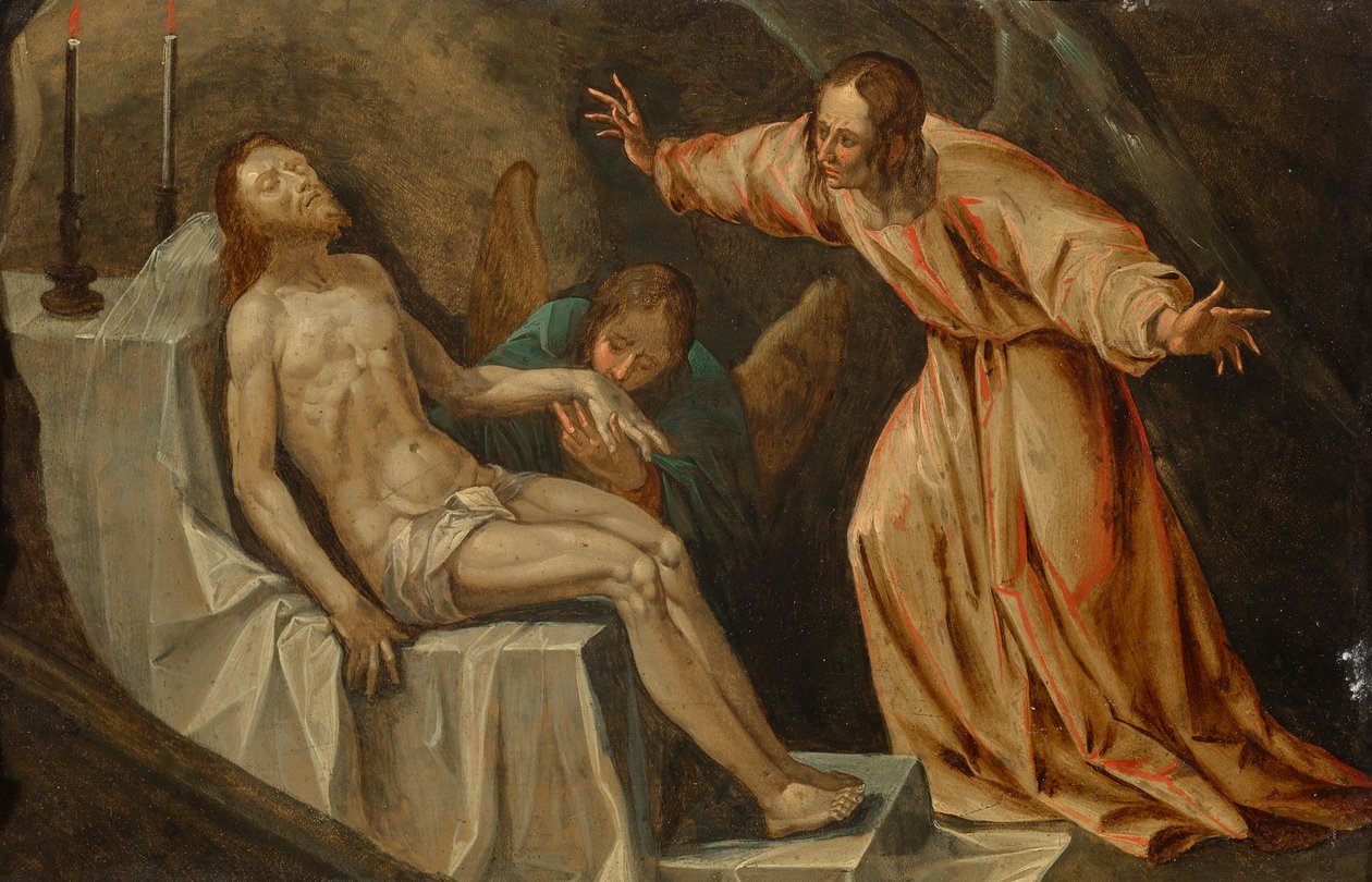Krisztus siralma alkotó: Hans von Aachen