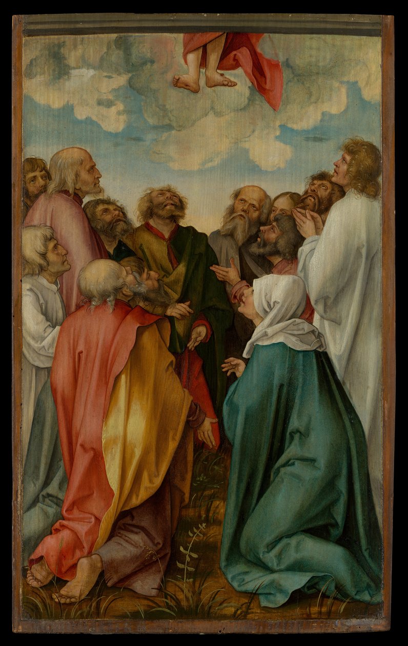 Krisztus mennybemenetele, 1513. alkotó: Hans von Kulmbach