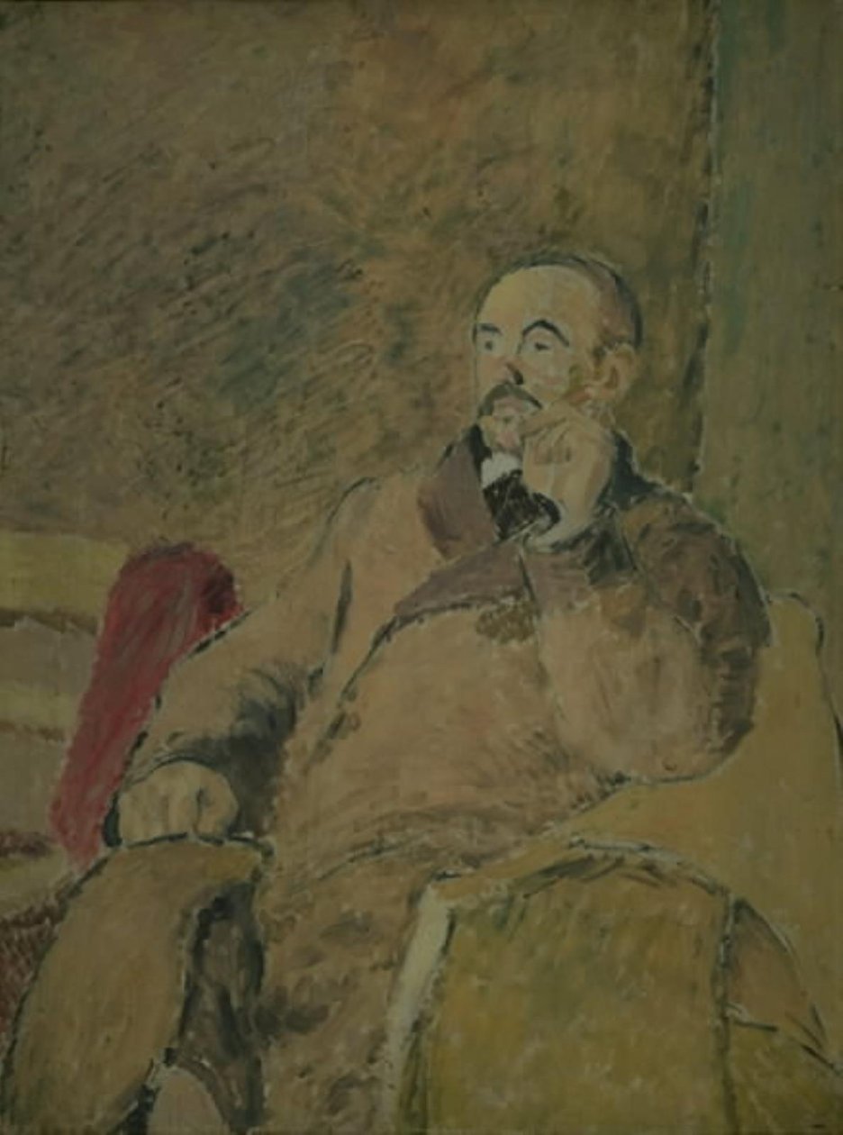A művész apjának portréja alkotó: Harald Giersing