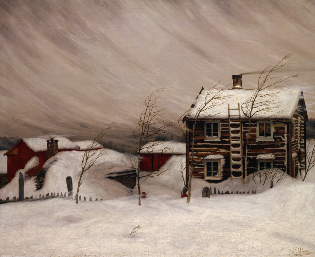 Hóvihar alkotó: Harald Oscar Sohlberg