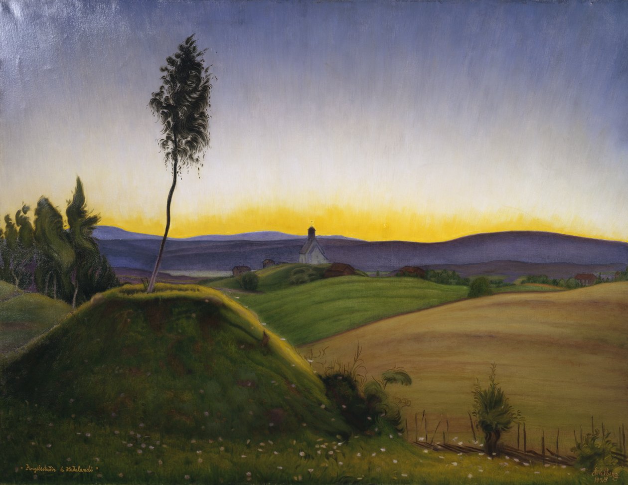 Történelmi Táj alkotó: Harald Oscar Sohlberg
