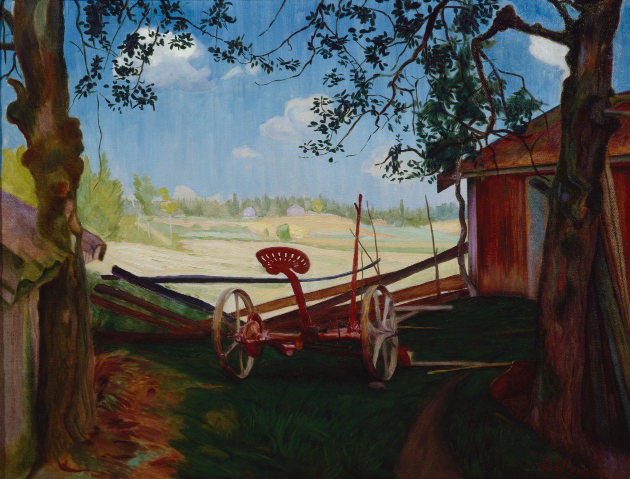 Fény és Árnyék alkotó: Harald Oscar Sohlberg