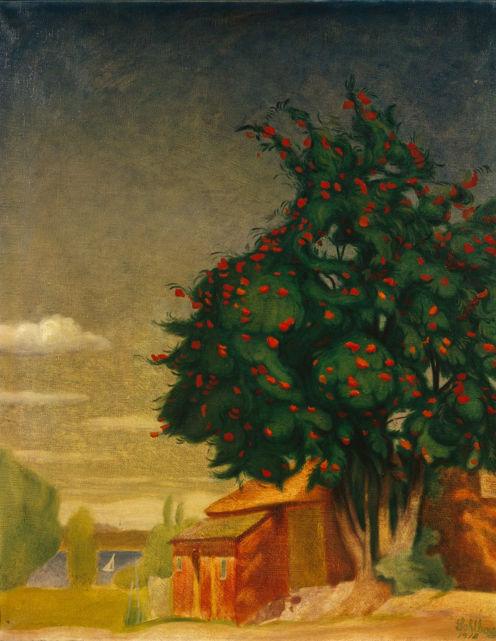 Vörösberkenyefa alkotó: Harald Oscar Sohlberg