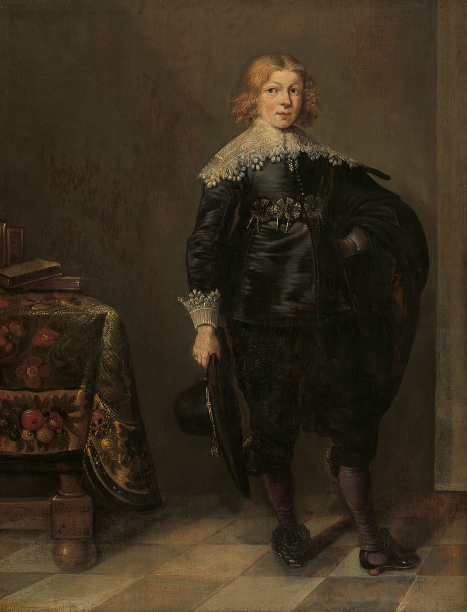 Egy fiú portréja alkotó: Harmen Willems Wieringa