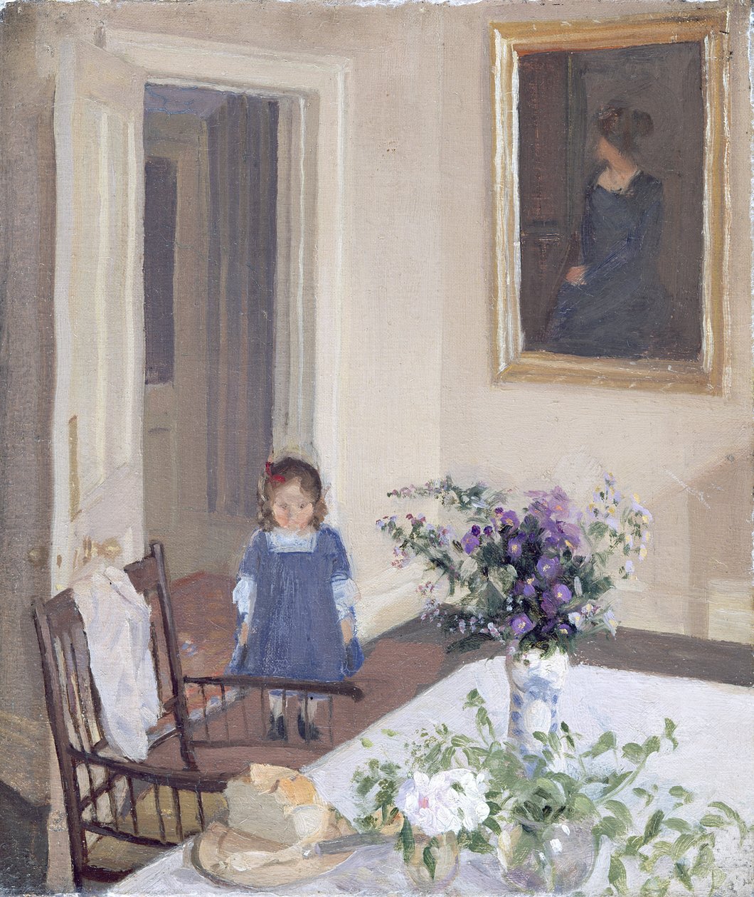 Belső, 1907 körül alkotó: Harold Gilman