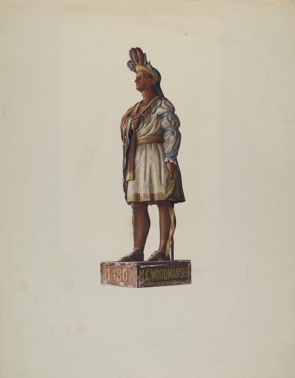 indián főnök alkotó: Harold A. Doughty