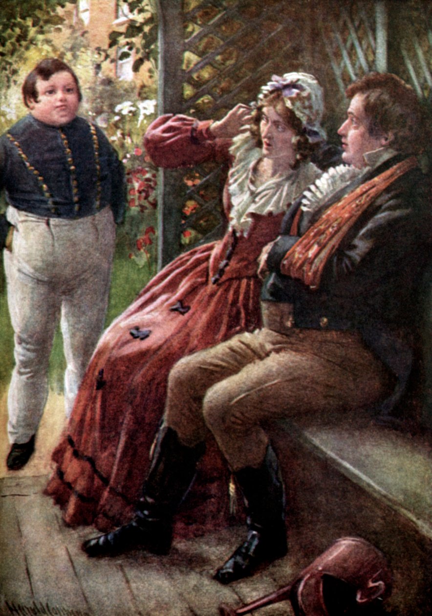 Charles Dickens „The Pickwick-papírjai” alkotó: Harold Copping