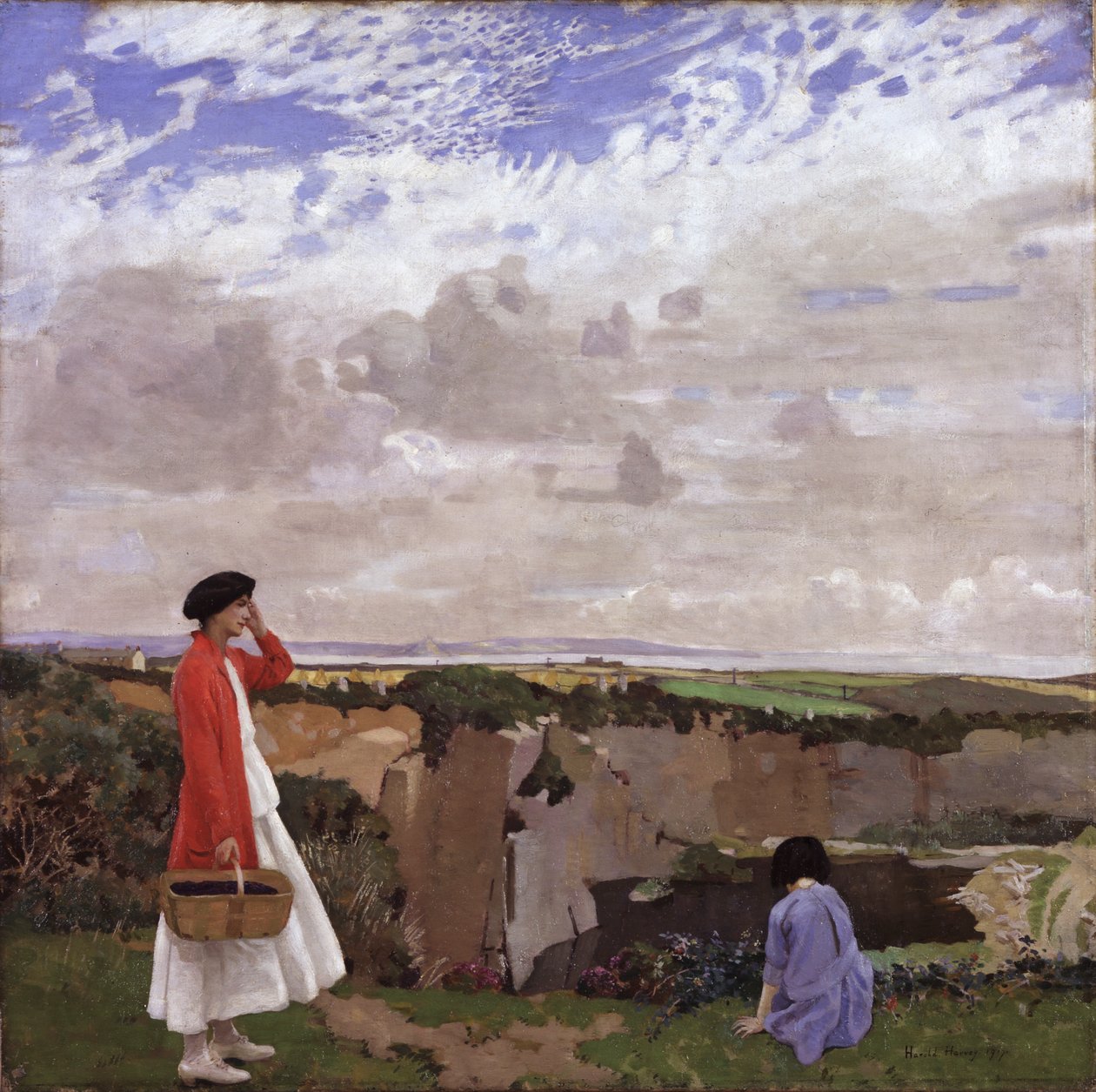 Szederelés alkotó: Harold Harvey