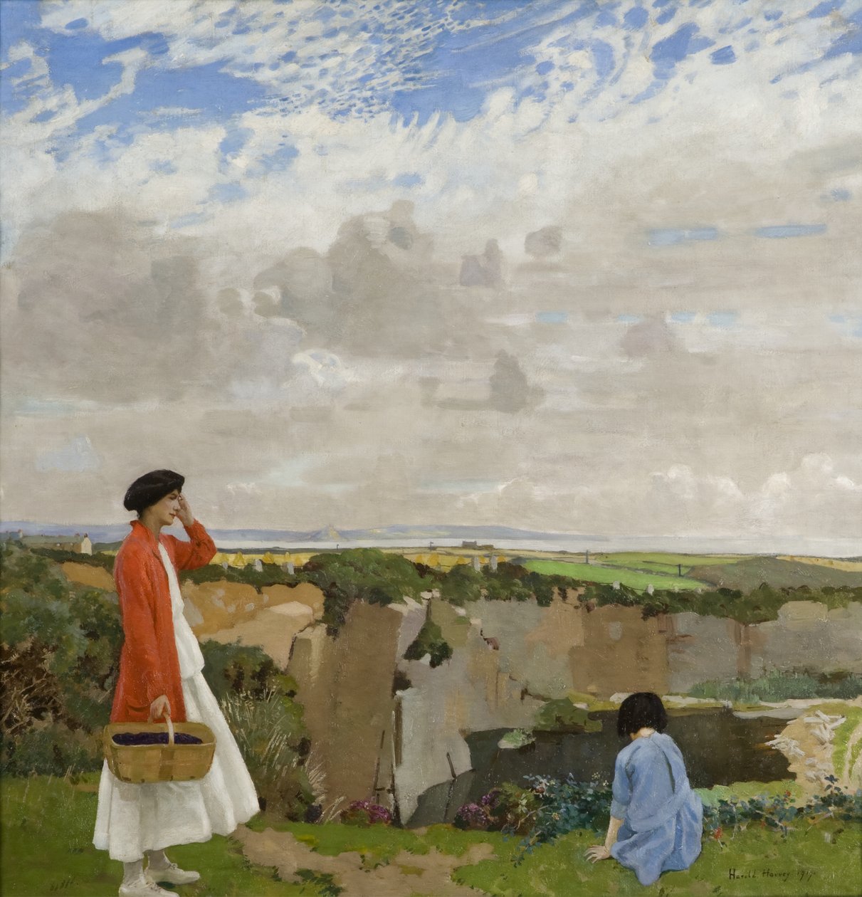 Szederelés alkotó: Harold Harvey