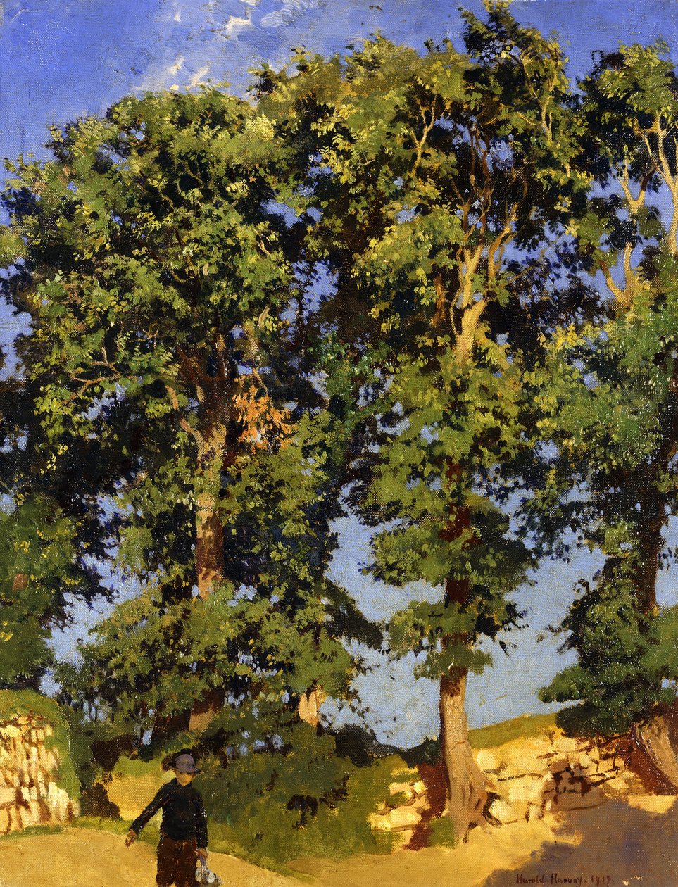 Útban a betakarítás felé alkotó: Harold Harvey