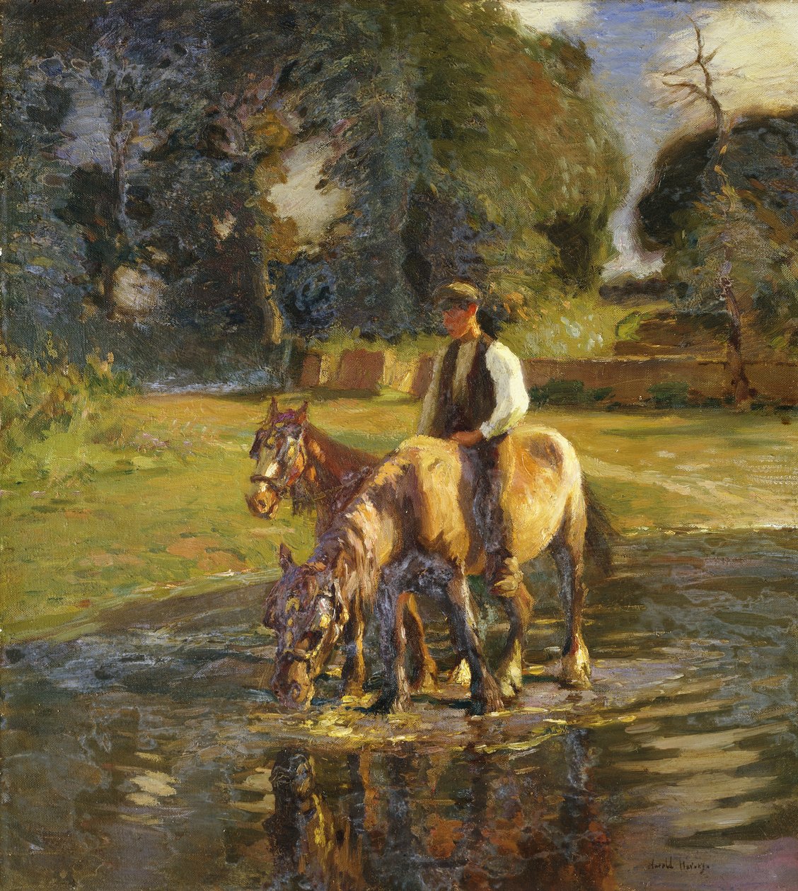 Az öntöző hely alkotó: Harold Harvey