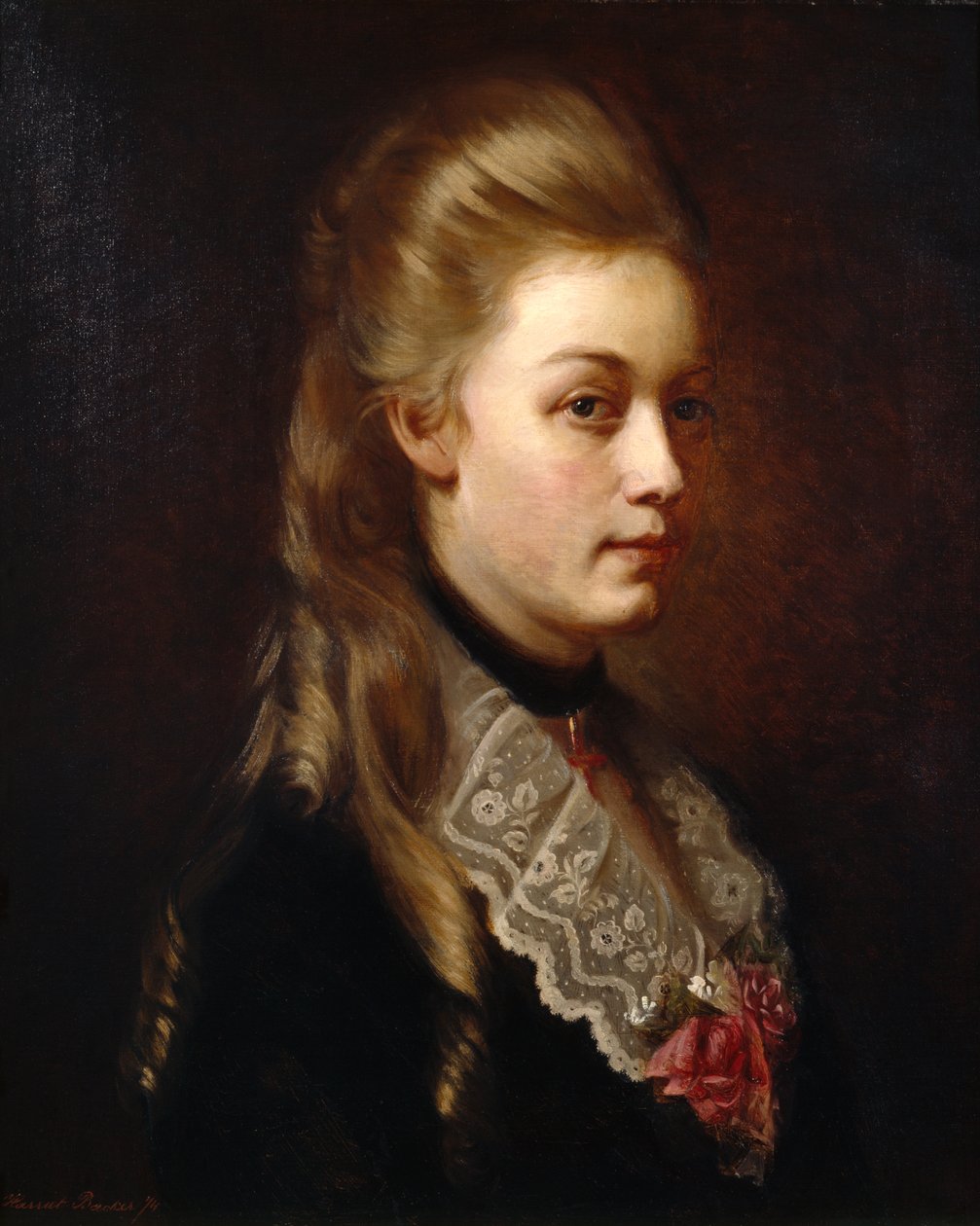 Agathe Backer Groendahl (1847-1907) (festmény) alkotó: Harriet Backer
