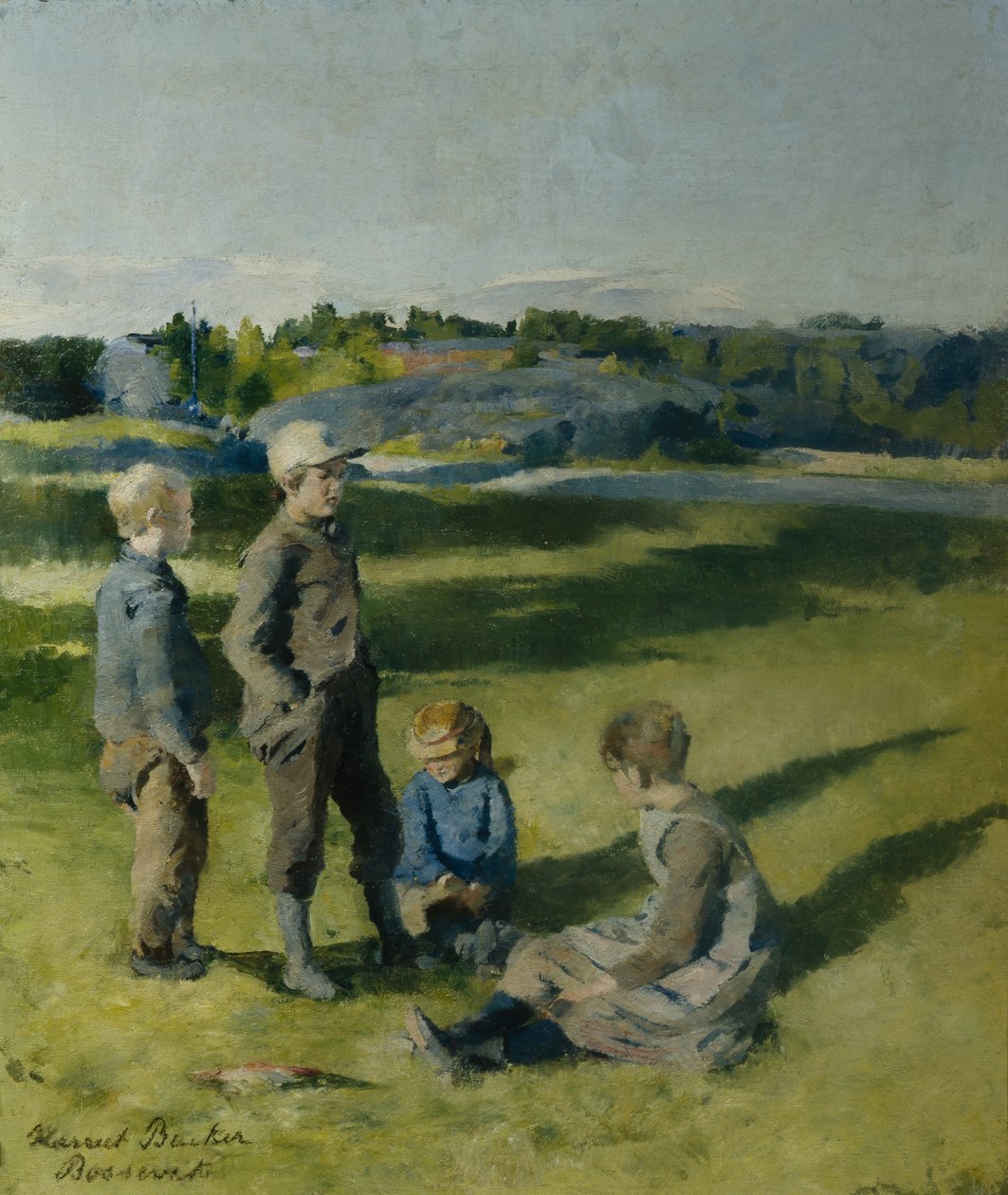 Gyerekek, Bossevik alkotó: Harriet Backer