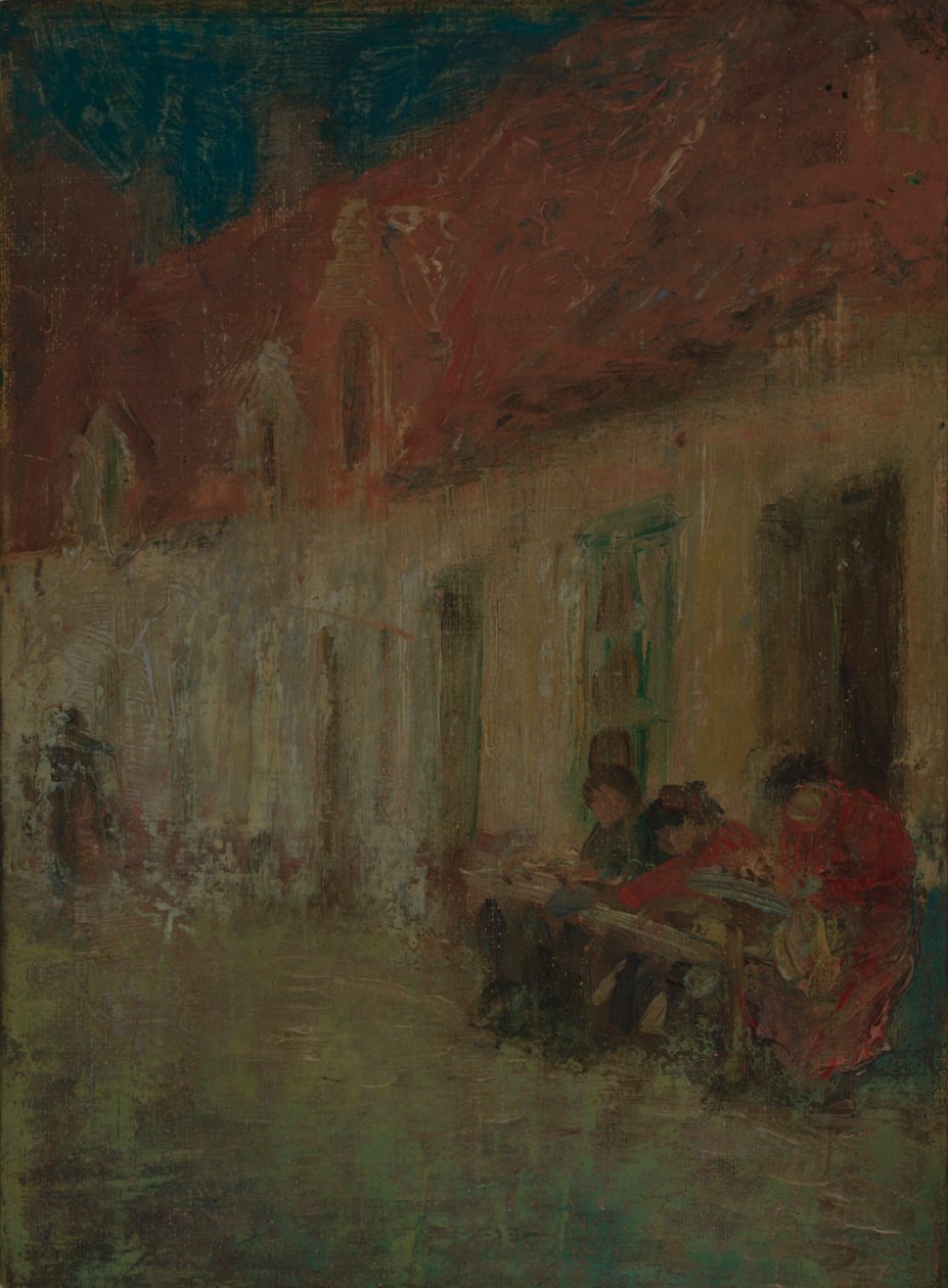 Csipkekészítők, Brugge alkotó: Harriet Blackstone