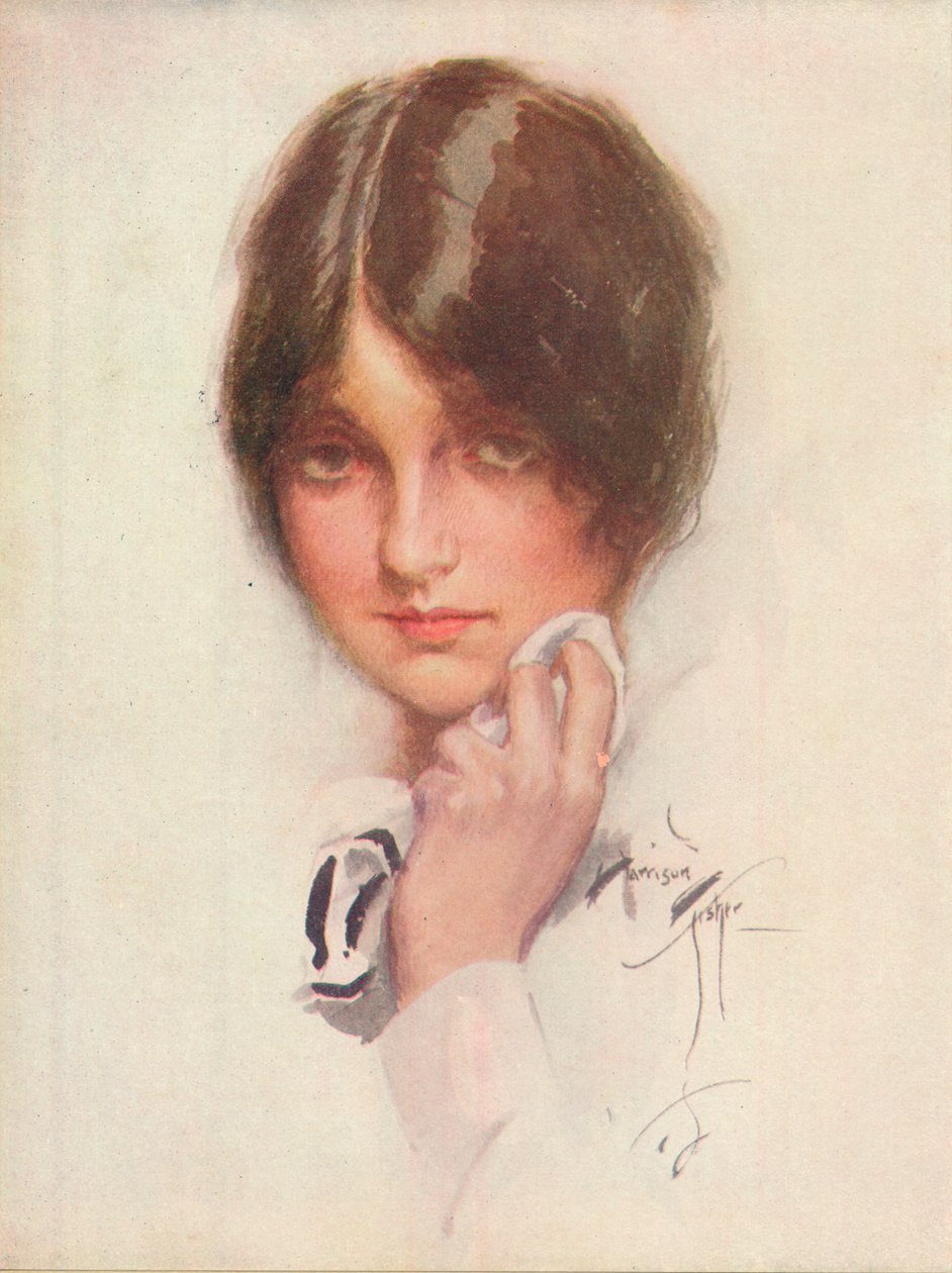 Egy tanulmány, 1914, 1914 alkotó: Harrison Fisher