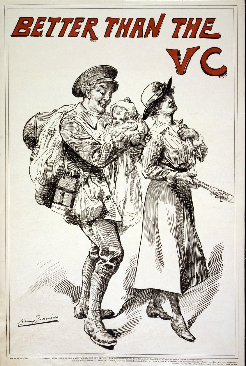 Jobb, mint a V.C., pub. 1918 alkotó: Harry Furniss