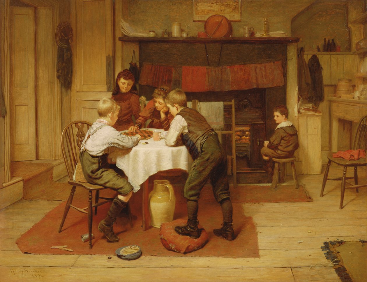 Egy szoros játék alkotó: Harry Brooker