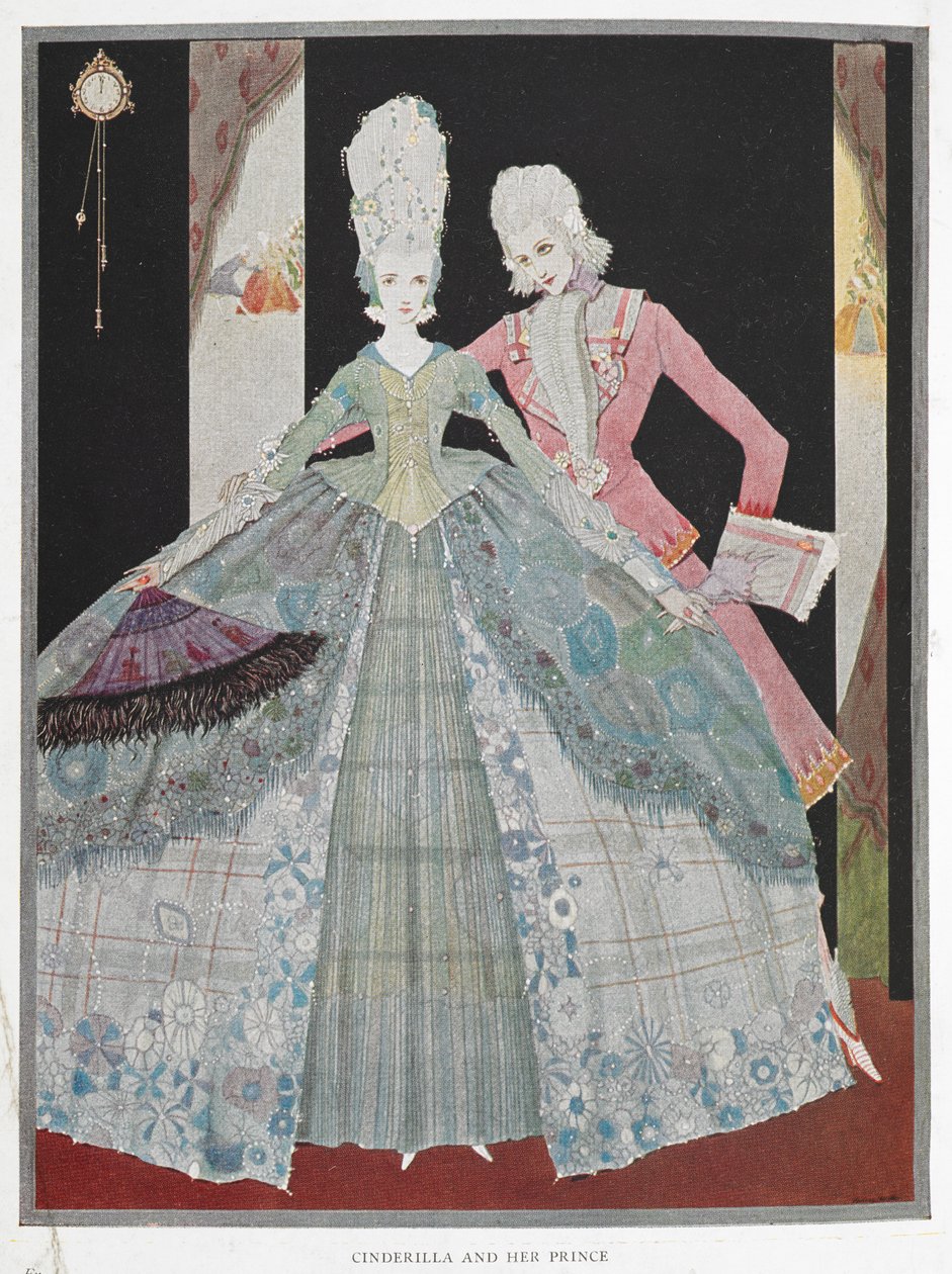 Hamupipőke és hercege”. alkotó: Harry Clarke