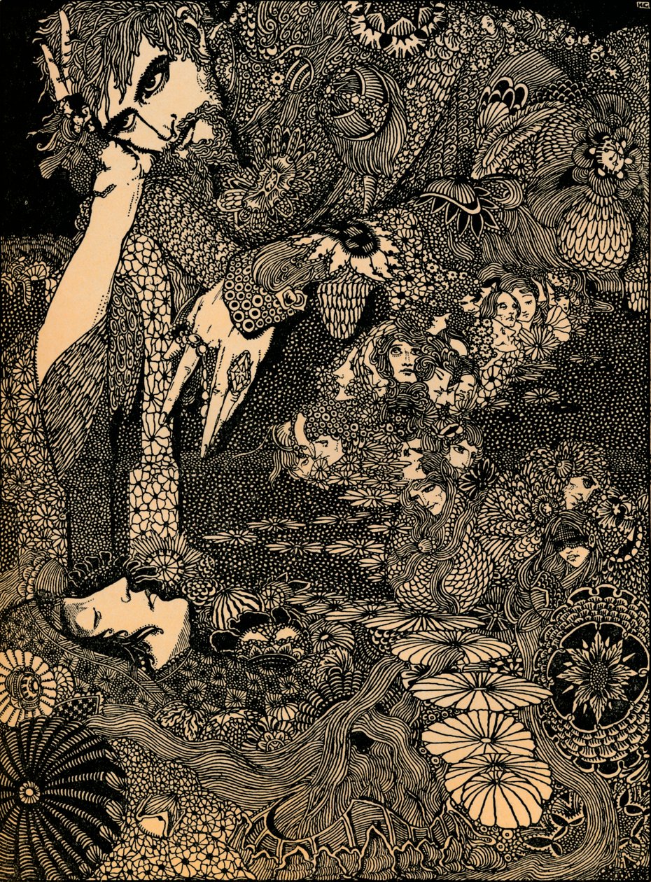 Morella, 1920 alkotó: Harry Clarke