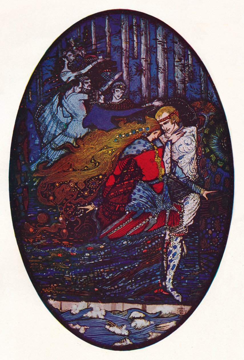 Találkozó, 1918 alkotó: Harry Clarke