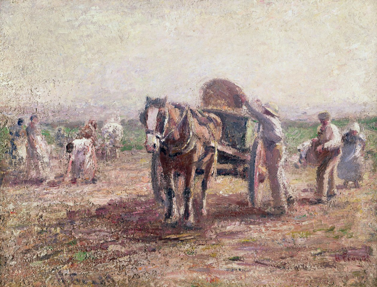 A burgonyaszedők alkotó: Harry Fidler