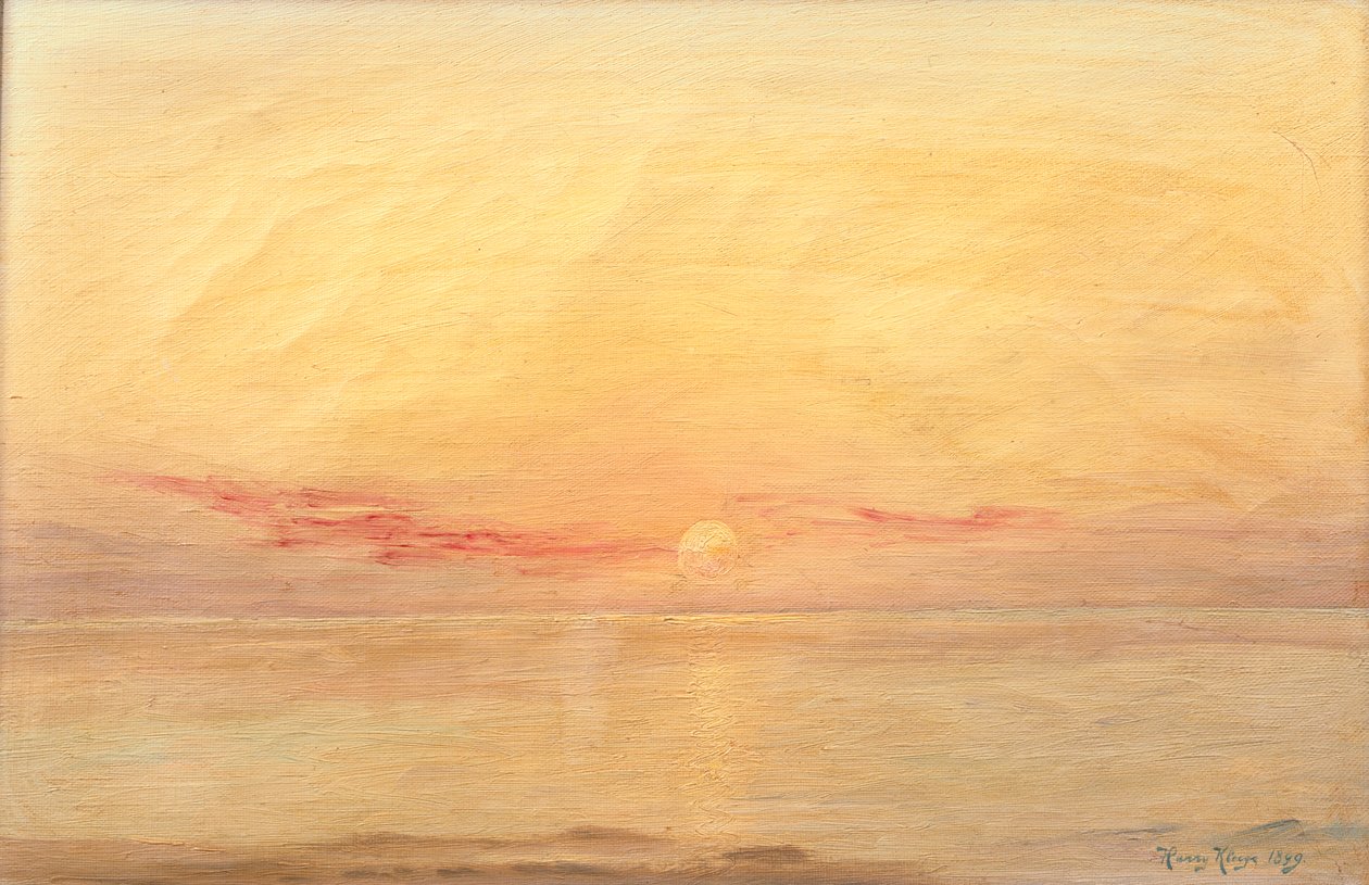 Naplemente, Skagen alkotó: Harry Kluge