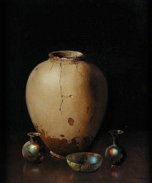The Jar (olaj, vászon) alkotó: Harry Wilson Watrous