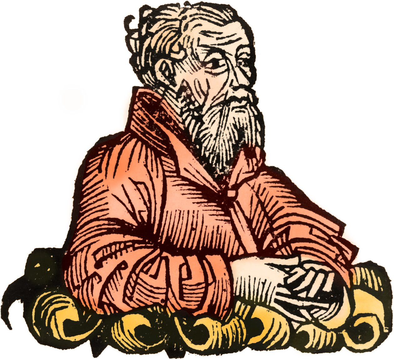 Sztrabón portréja, 1493 alkotó: Hartmann Schedel