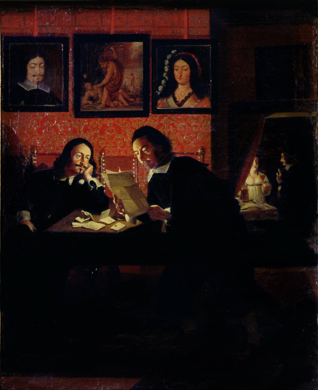 Két férfi egy stúdióban alkotó: Wolfgang Heimbach
