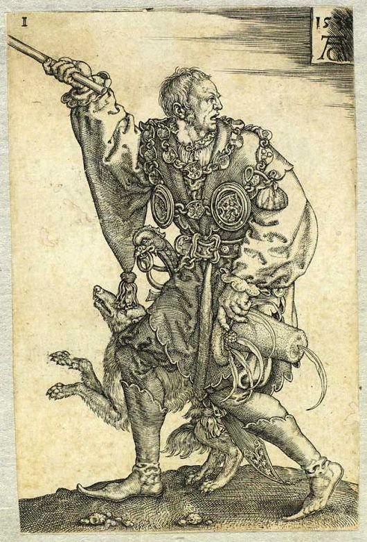A ceremóniamester [A nagy esküvői partizók sorozatból] alkotó: Heinrich Aldegrever