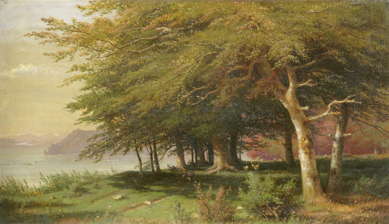 A Chiemsee-ben, 1842 alkotó: Heinrich Funk