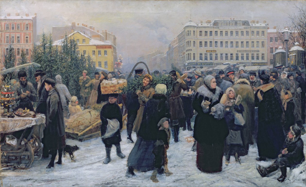 karácsonyi vásár alkotó: Heinrich Matvejevich Maniser