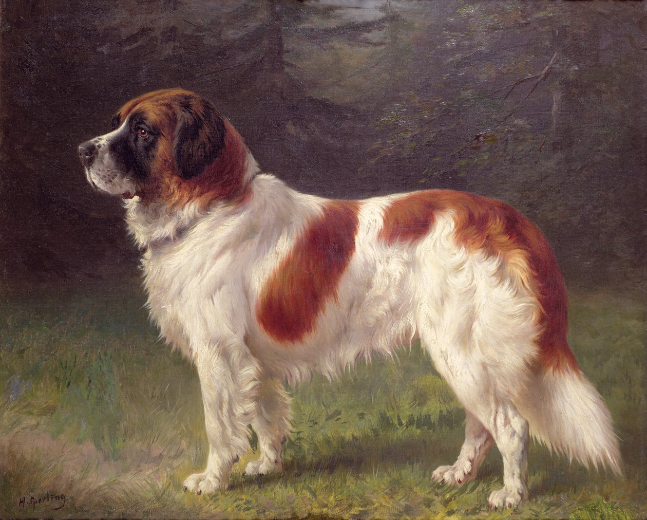Szent Bernát alkotó: Heinrich Sperling