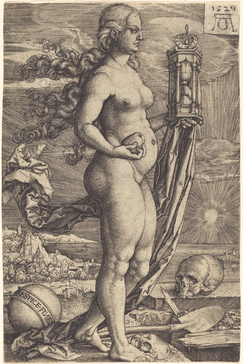 Halottak megemlékezése, 1529. alkotó: Heinrich Aldegrever
