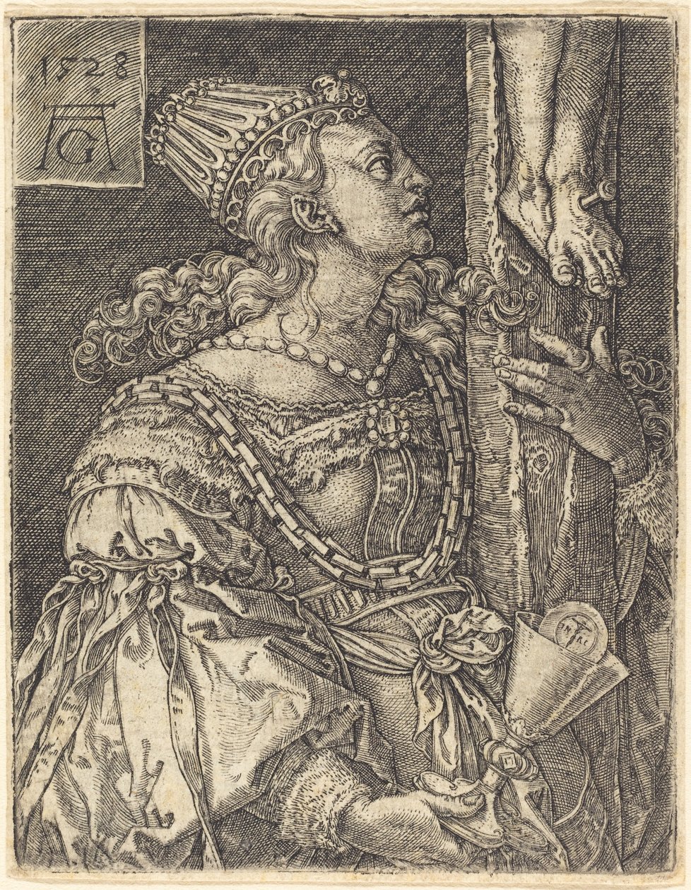 Hit, 1528. alkotó: Heinrich Aldegrever