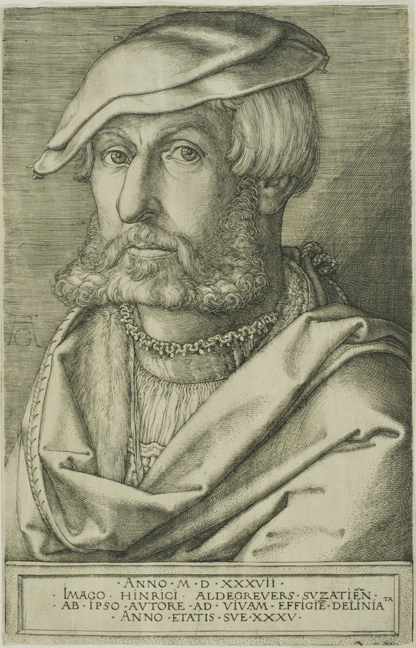 Heinrich Aldegrever, 35 éves alkotó: Heinrich Aldegrever