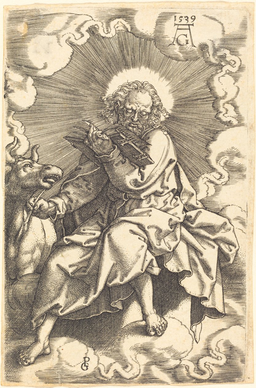 Lukács, 1539. alkotó: Heinrich Aldegrever