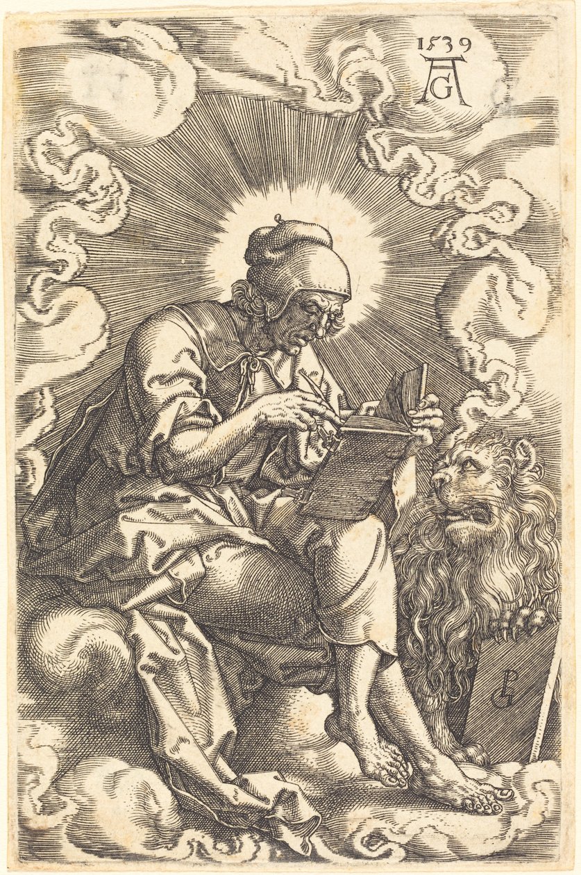 Márk, 1539. alkotó: Heinrich Aldegrever