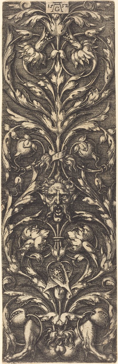 Dísz, 1552. alkotó: Heinrich Aldegrever