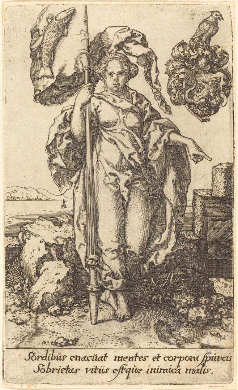 Mértékletesség alkotó: Heinrich Aldegrever