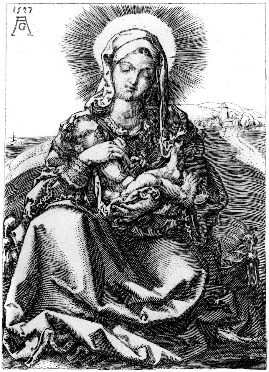 A Szűz, 1527 1849. alkotó: Heinrich Aldegrever