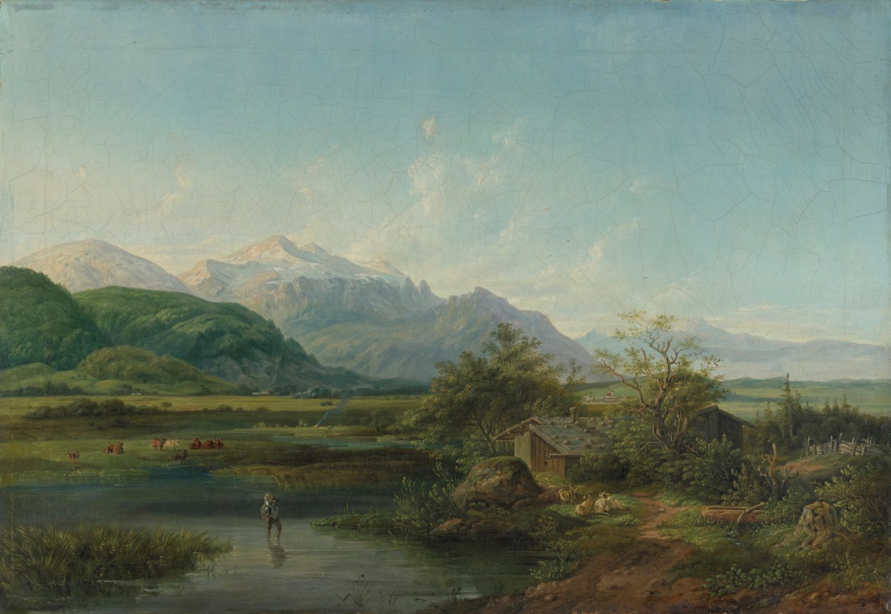 Felső-bajor lápvidék alkotó: Heinrich Burkel
