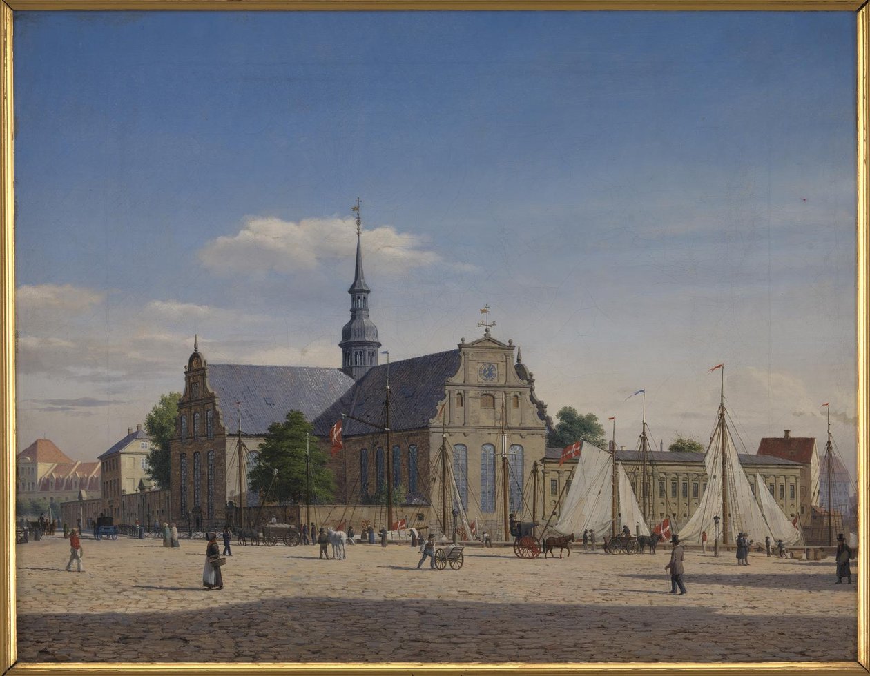 Buli a Holmens templomban alkotó: Heinrich Hansen