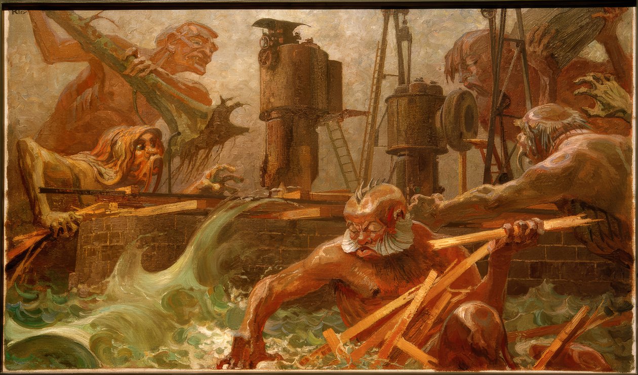 Utáld az elemeket alkotó: Heinrich Kley
